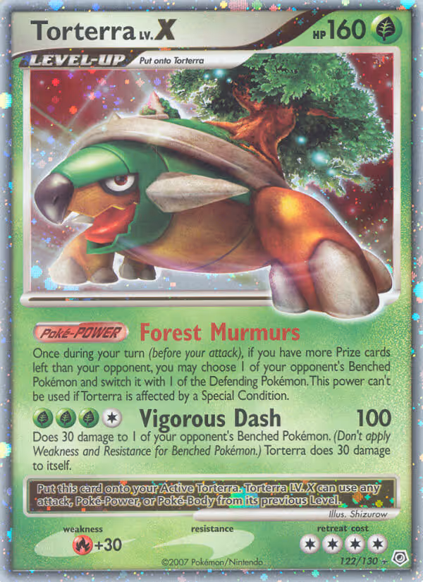 Torterra 122/130 Pokemon card