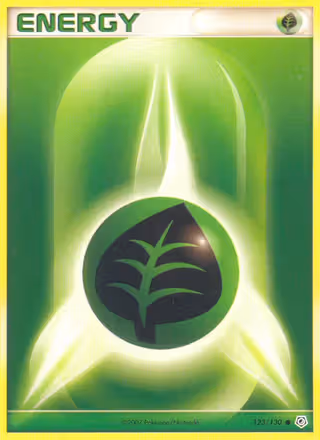 Grass Energy 123/130 Pokemon card