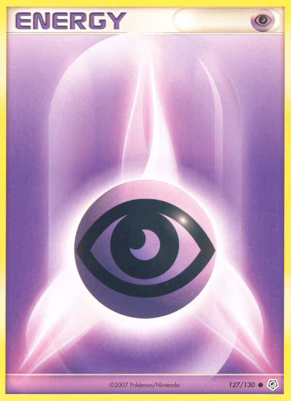 Psychic Energy 127/130 Pokemon card