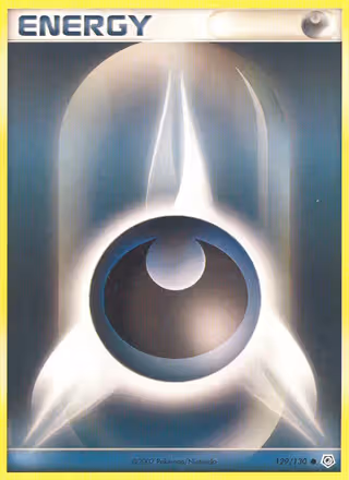 Darkness Energy 129/130 Pokemon card