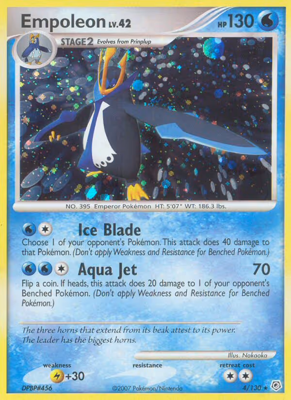 Empoleon 4/130 Pokemon card