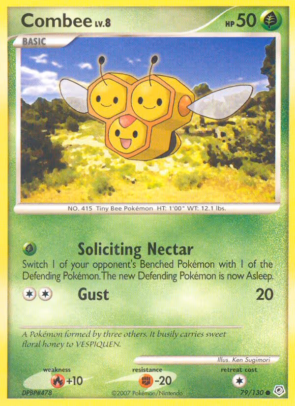 Combee 79/130 Pokemon card
