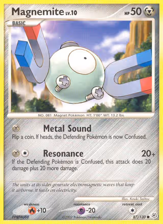 Magnemite 87/130 Pokemon card