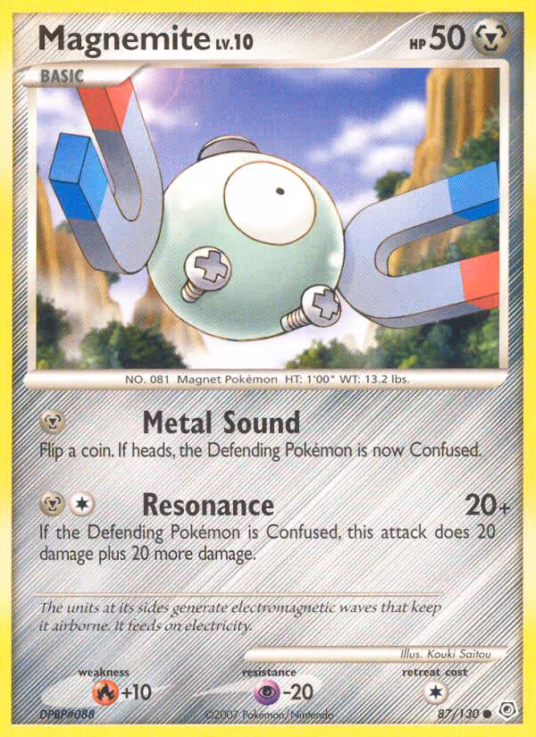 Magnemite 87/130 Pokemon card