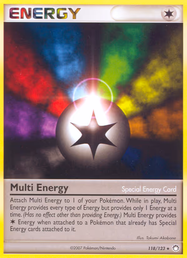 Multi Energy 118/123 Pokemon card