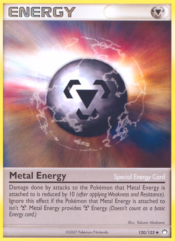 Metal Energy 120/123 Pokemon card
