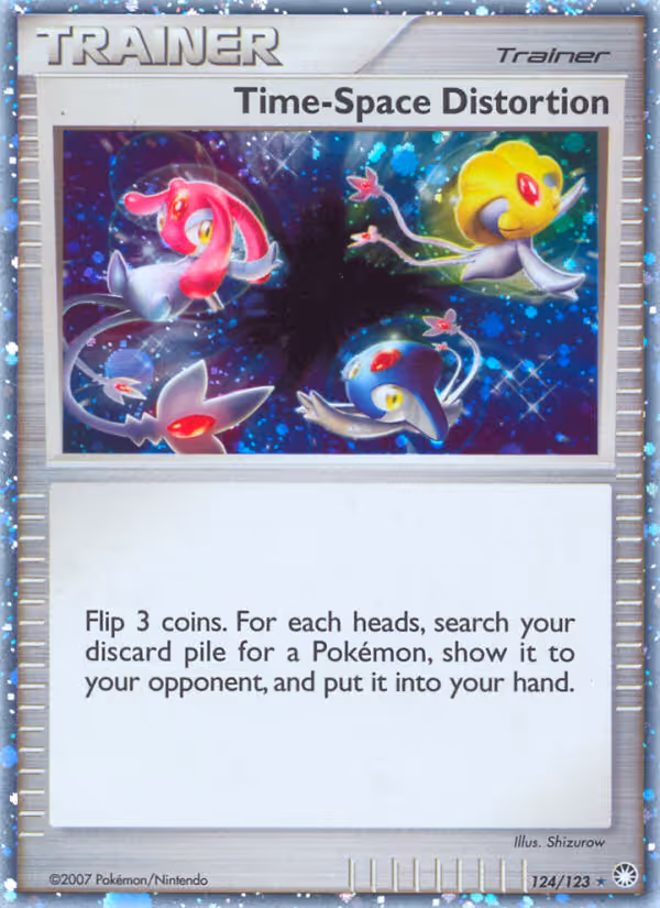 Time-Space Distortion 124/123 Pokemon card