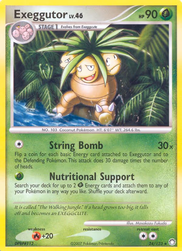 Exeggutor 24/123 Pokemon card