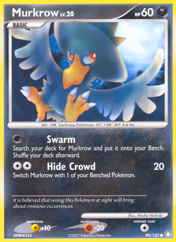 Murkrow 90/123 Pokemon card