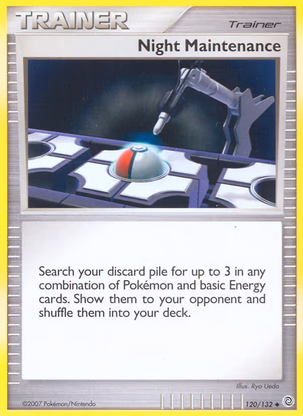 Night Maintenance 120/132 Pokemon card