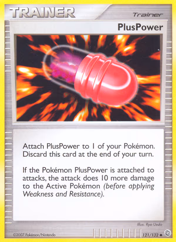 PlusPower 121/132 Pokemon card