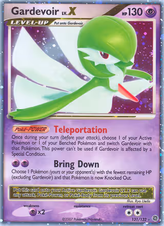 Gardevoir 131/132 Pokemon card