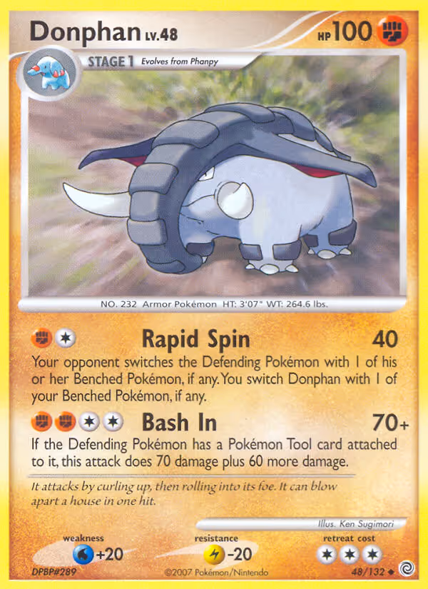 Donphan 48/132 Pokemon card