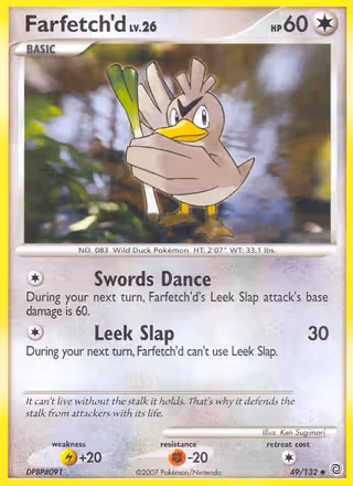 Farfetch'd 49/132 Pokemon card