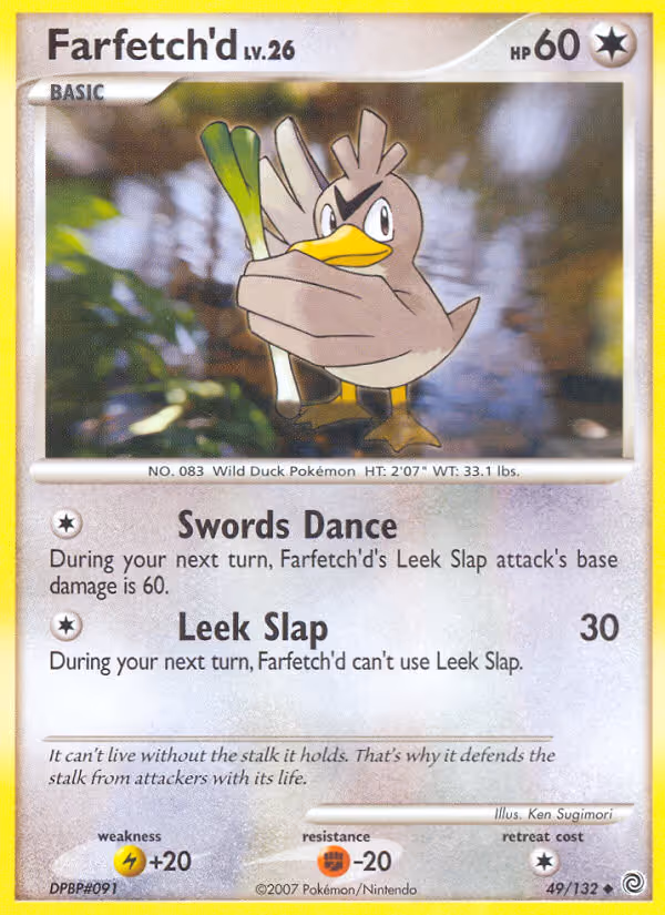 Farfetch'd 49/132 Pokemon card