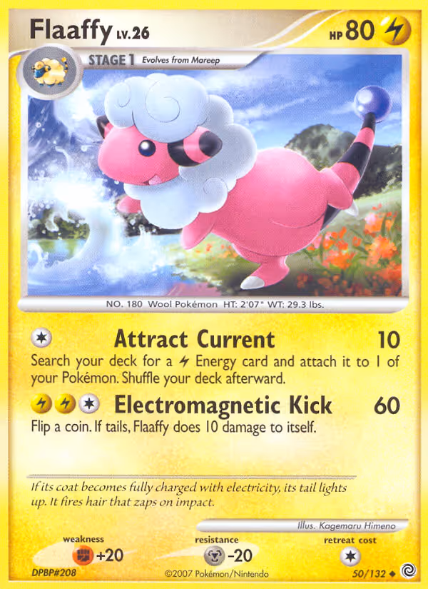 Flaaffy 50/132 Pokemon card