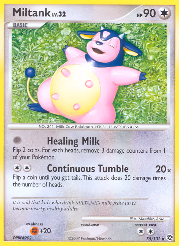 Miltank 55/132 Pokemon card