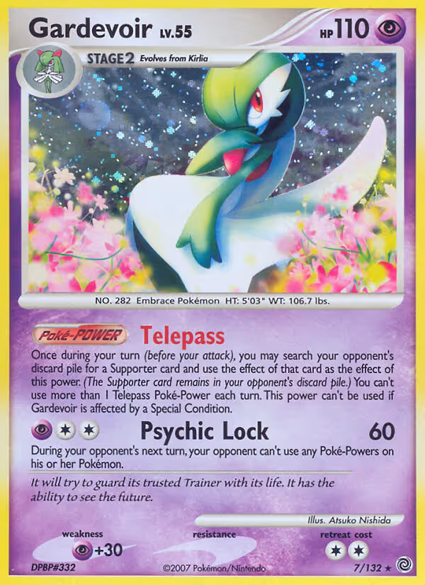 Gardevoir 7/132 Pokemon card