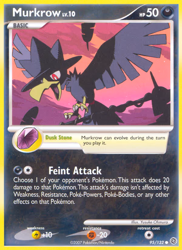 Murkrow 95/132 Pokemon card