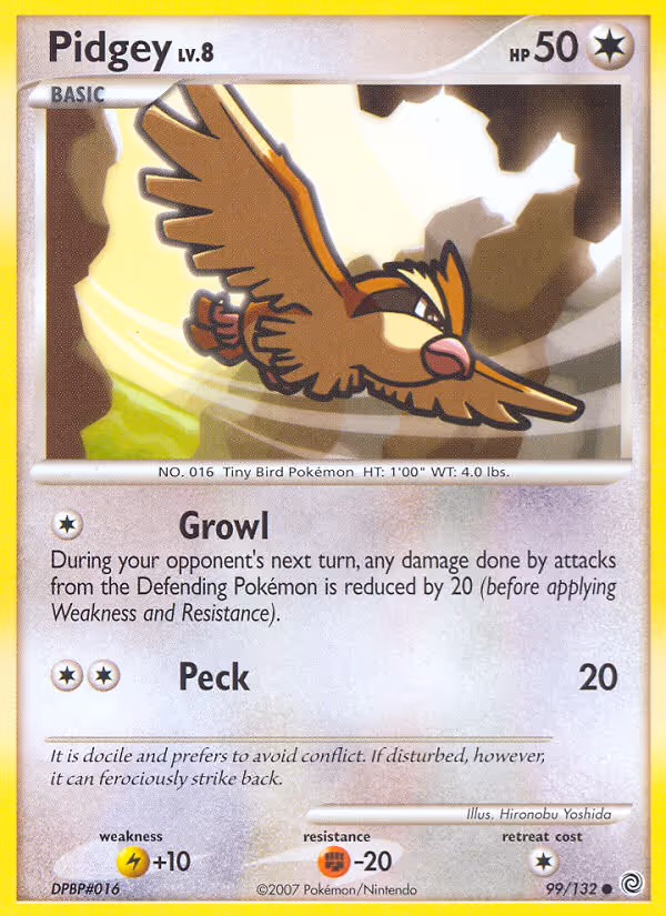 Pidgey 99/132 Pokemon card