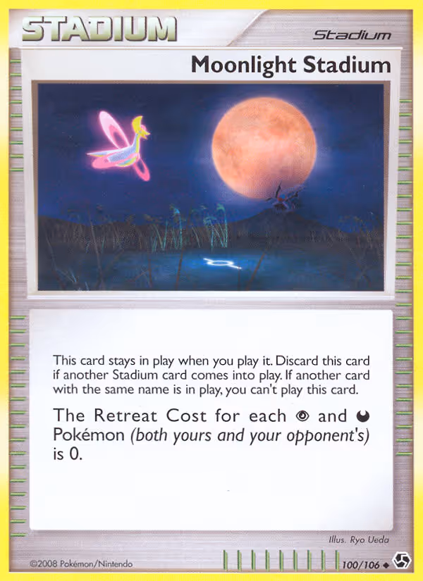 Moonlight Stadium 100/106 Pokemon card