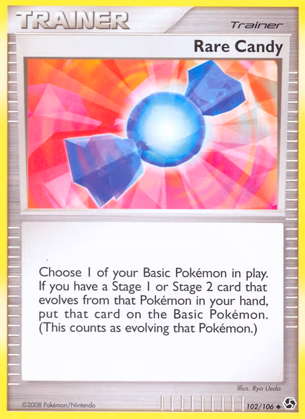 Rare Candy 102/106 Pokemon card