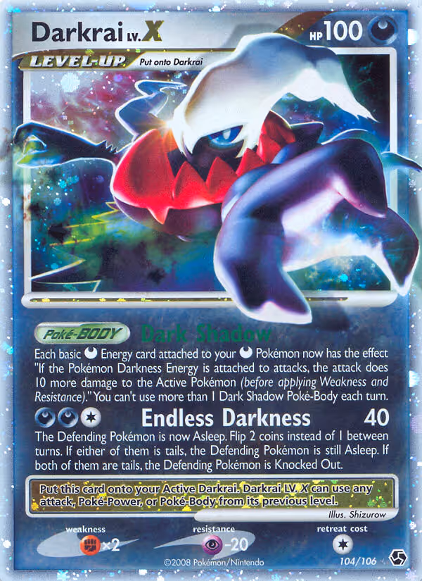 Darkrai 104/106 Pokemon card