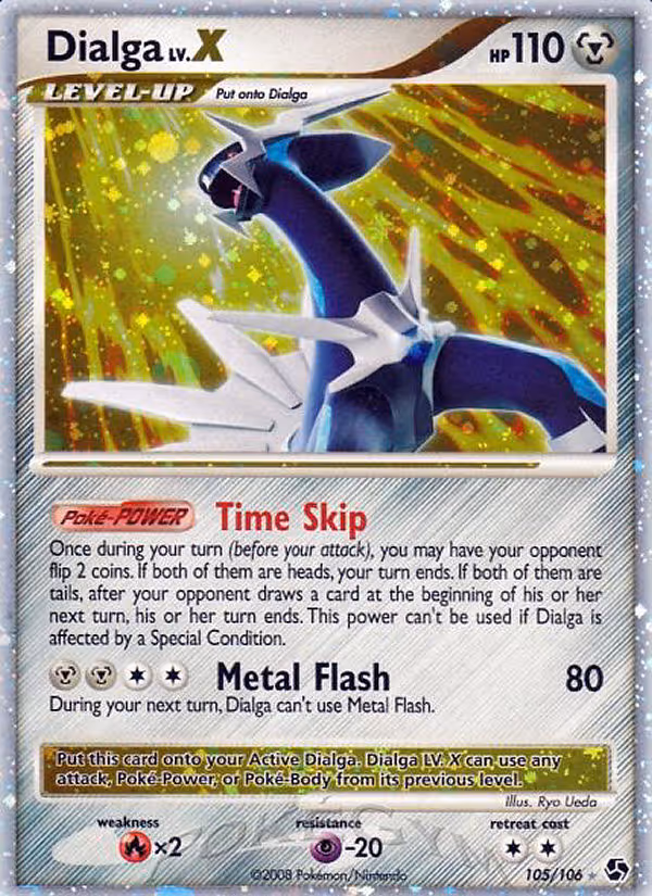 Dialga 105/106 Pokemon card
