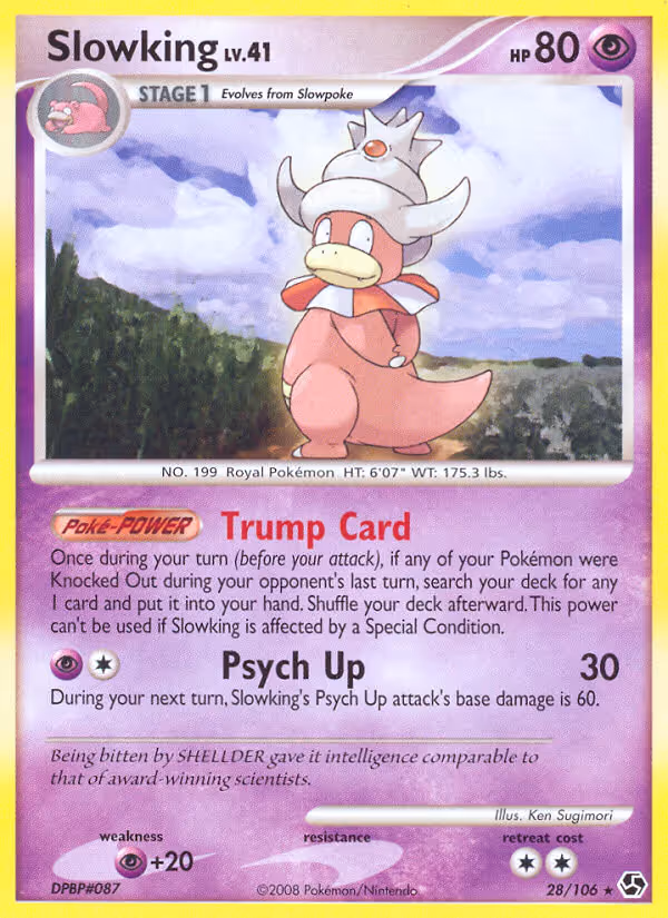 Slowking 28/106 Pokemon card