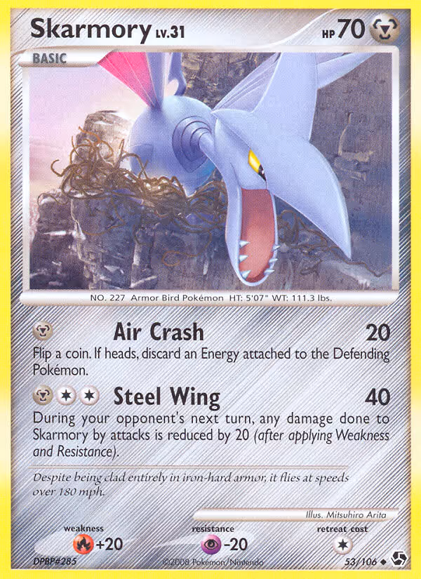 Skarmory 53/106 Pokemon card