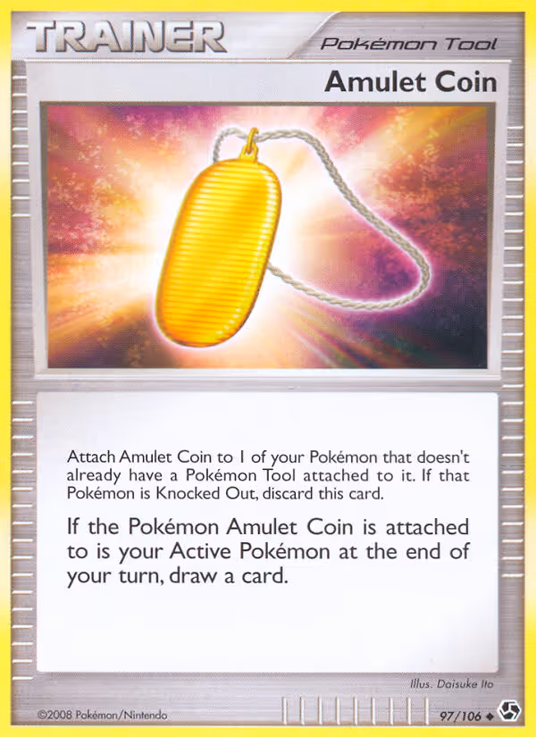 Amulet Coin 97/106 Pokemon card