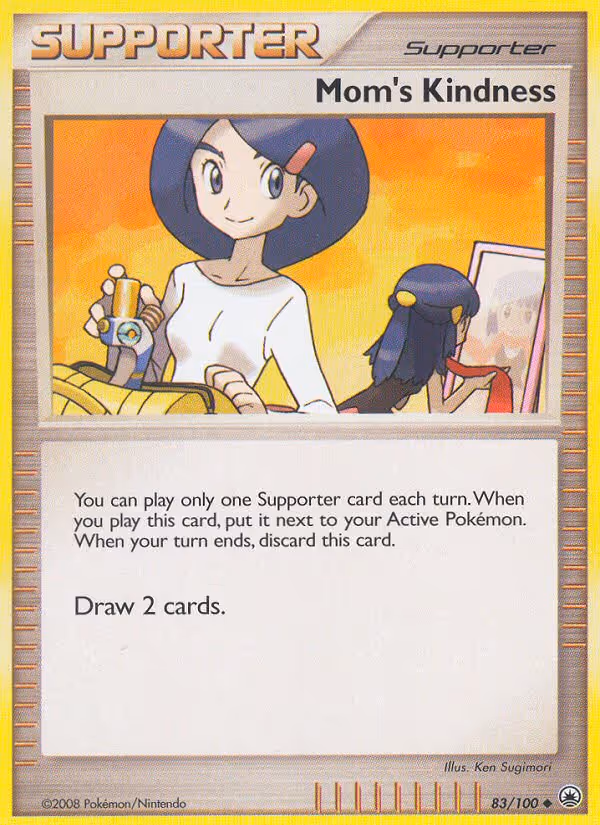 Mom's Kindness 83/100 Pokemon card