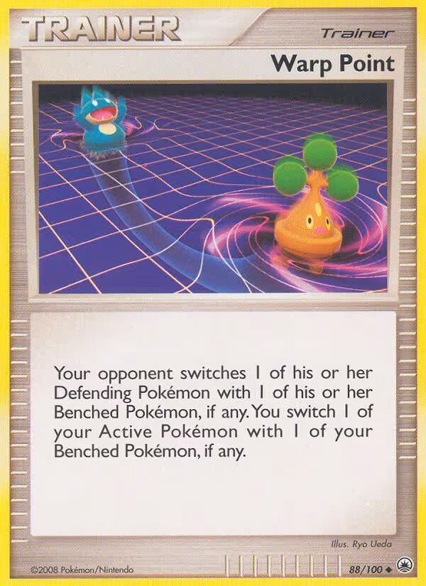 Warp Point 88/100 Pokemon card