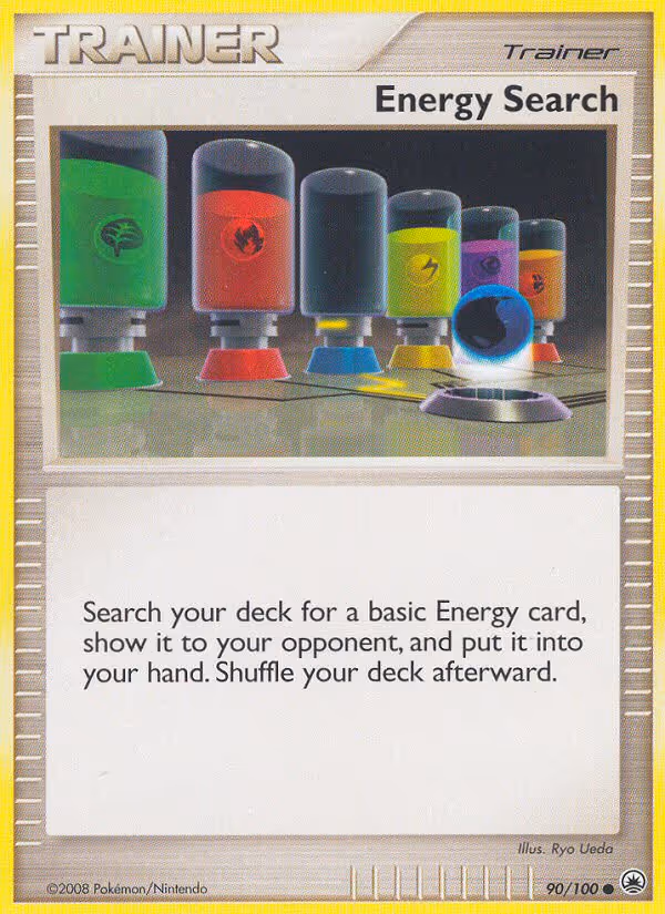 Energy Search 90/100 Pokemon card