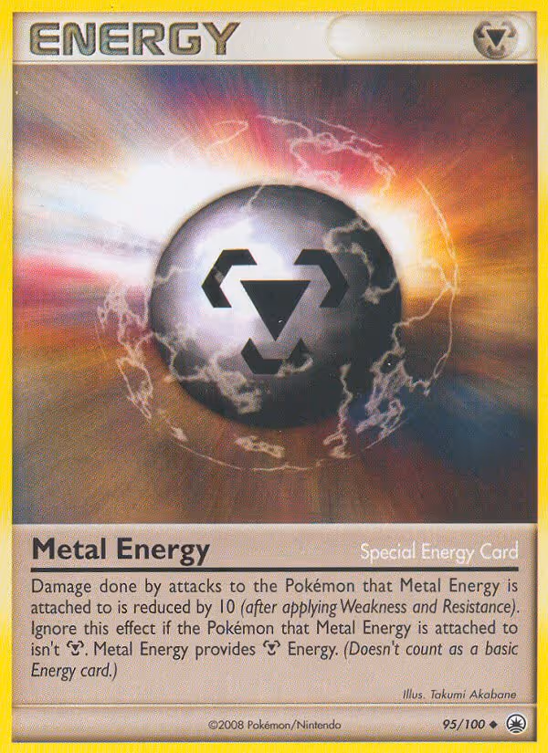 Metal Energy 95/100 Pokemon card