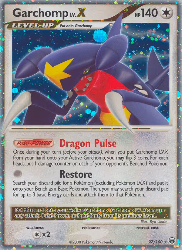 Garchomp 97/100 Pokemon card