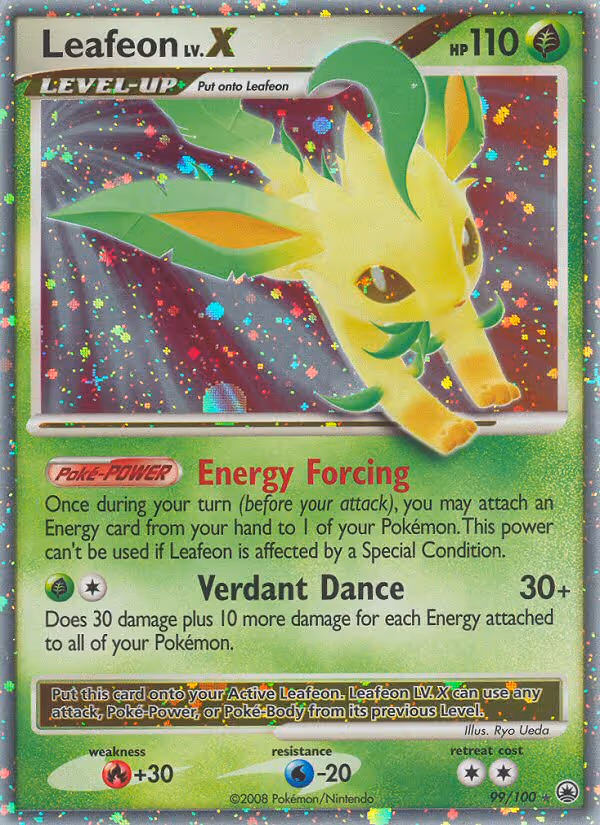 Leafeon 99/100 Pokemon card