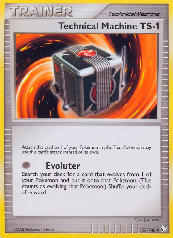 Technical Machine TS-1 136/146 Pokemon card