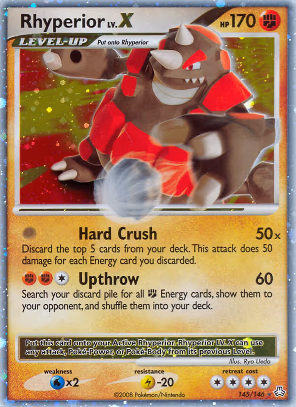 Rhyperior 145/146 Pokemon card