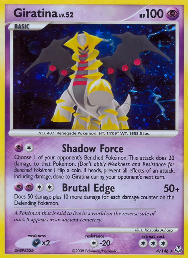 Giratina 4/146 Pokemon card