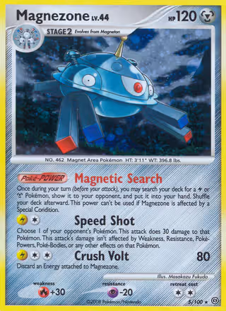 Magnezone 5/100 Pokemon card