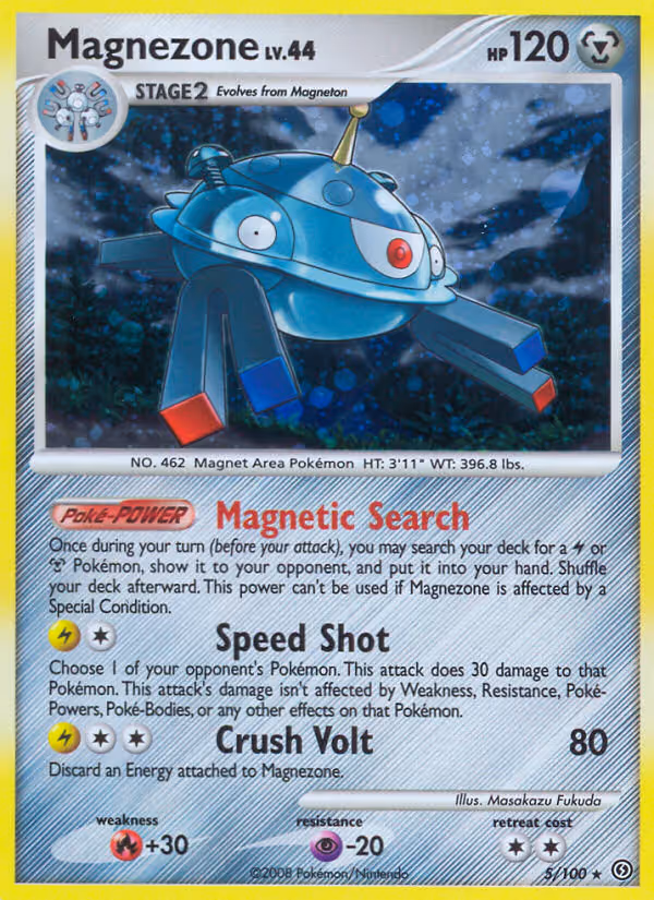 Magnezone 5/100 Pokemon card