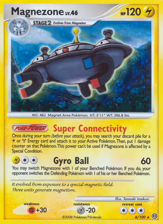 Magnezone 6/100 Pokemon card