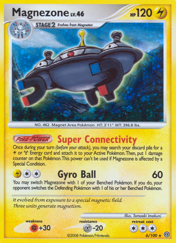 Magnezone 6/100 Pokemon card