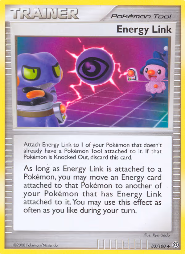 Energy Link 83/100 Pokemon card