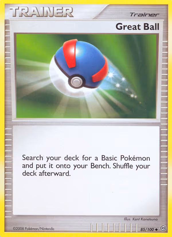 Great Ball 85/100 Pokemon card