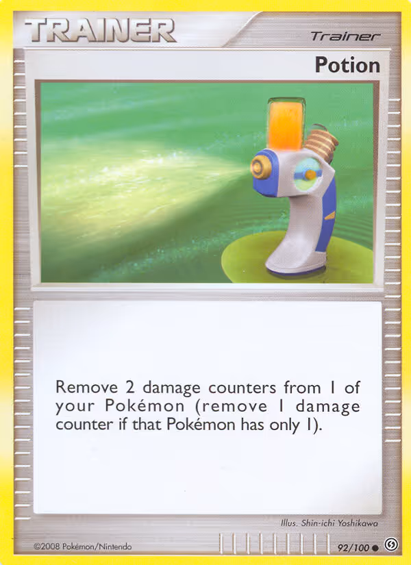 Potion 92/100 Pokemon card