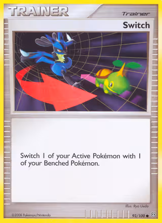 Switch 93/100 Pokemon card