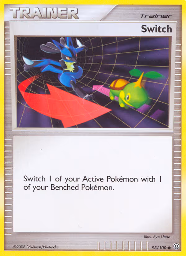 Switch 93/100 Pokemon card