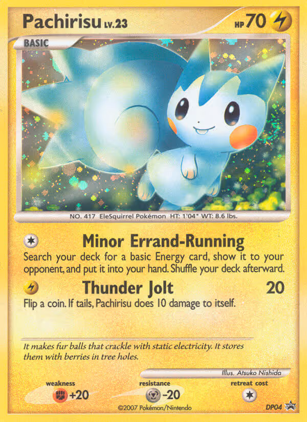 Pachirisu DP04 Pokemon card